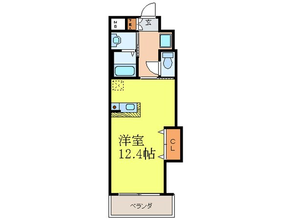 パストラ－レ江坂の物件間取画像